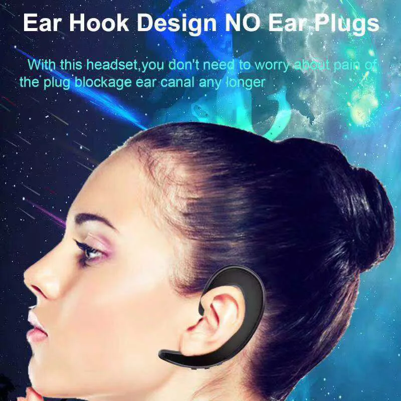 Onever беспроводной Bluetooth Hands Free In-Ear Невидимый Автомобиль Excercise длинные наушники удобные для вождения/делать резервная гарнитура