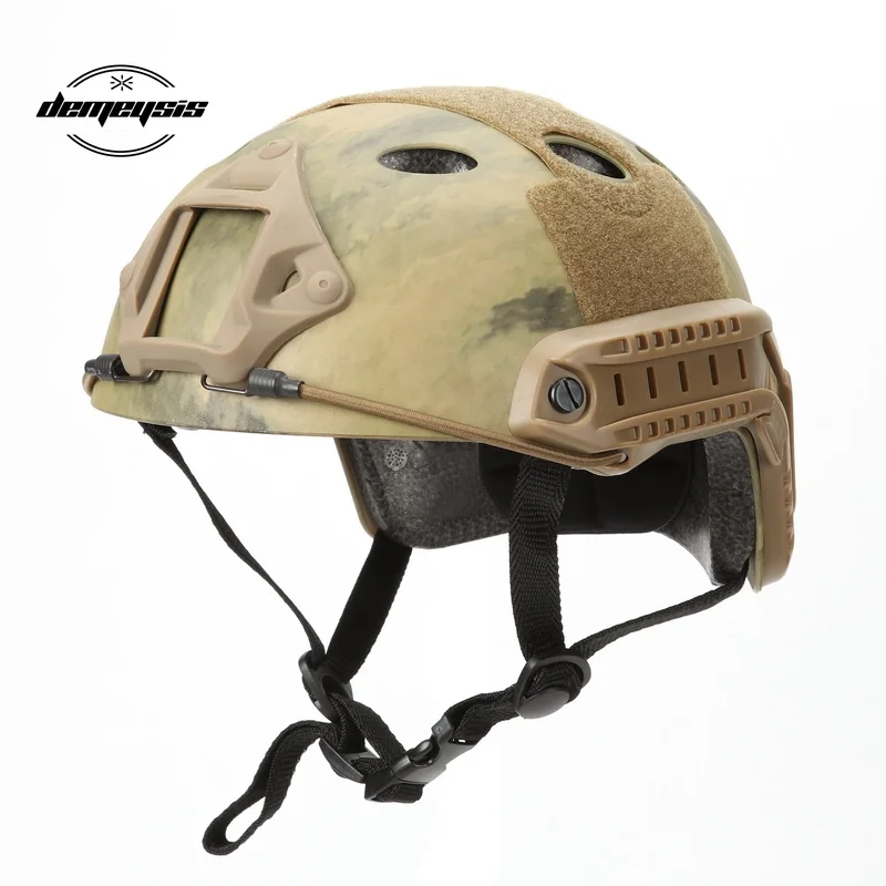 

High Quality Military Tactical Helmet Lightweight CS Airsoft Paintball Helmet for Hunting Shooting Sports Head Protector