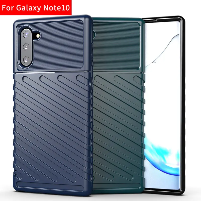 

For Samsung Note 10 Case Soft Silicon Back Cover For Samsung Galaxy Note 10 5G Luxury Armor Shockproof Protection Phone Cases