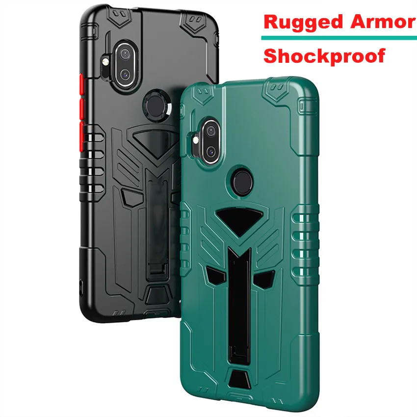 

For Motorola Moto One hyper Case TPU Shockproof Cover Stand Movie Case For Motorola One hyper Soft Silicon Protection Case