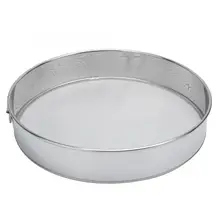 Нержавеющая сталь ручной сито для муки, решето ситечко кухня приготовления выпечки инструмент-крем масло торт кухонные инструменты