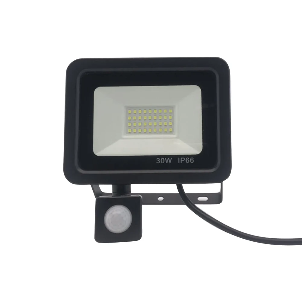 Waterproof Adjustable Garden Outdoor Security Super Bright Motion Sensor Flood Light Backyard Garage Wall Led Landscape Doorways