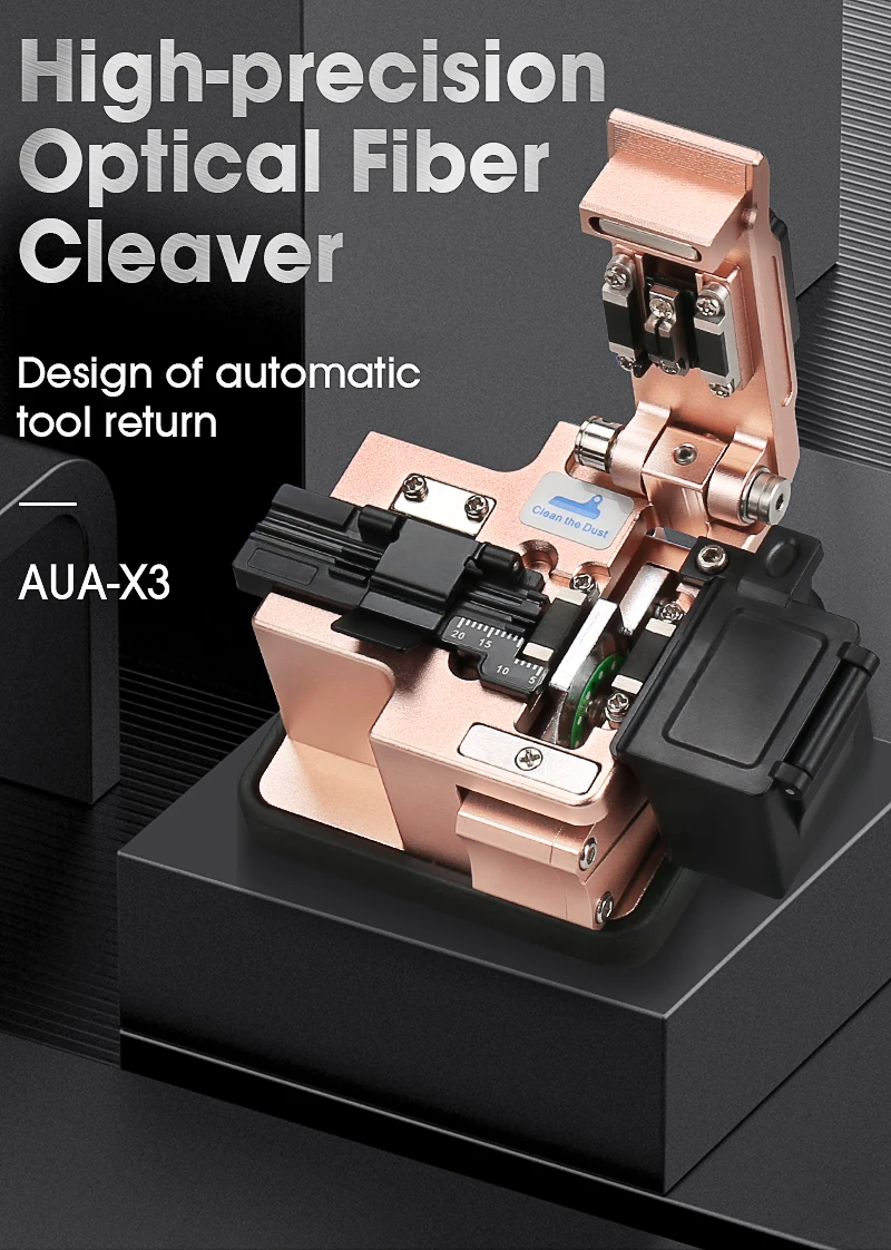 AUA-X3 Fiber Cleaver FTTH Cable Fiber Optic