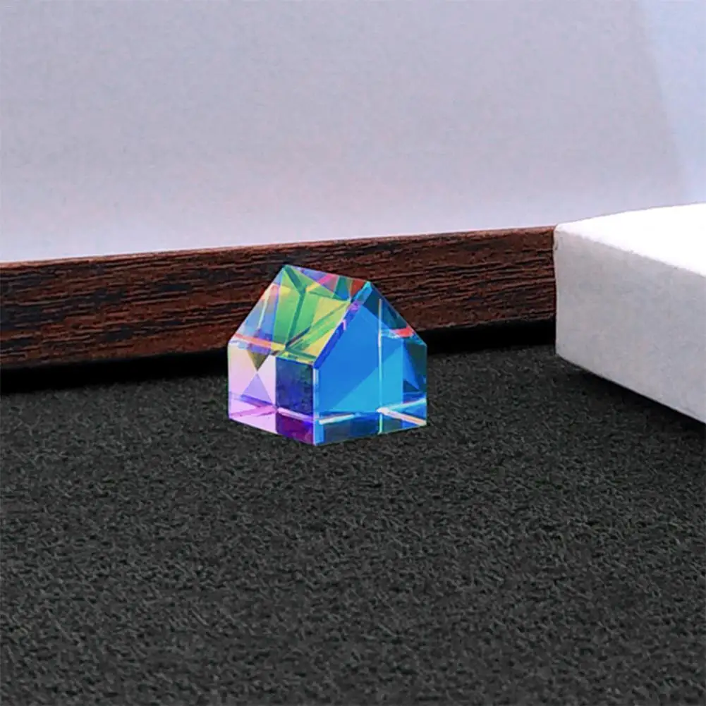 20*20*18mm Prism Laser Beam Combine Cube Colorful Combiner Splitter Cross Dichroic Cube RGB Prism Durable Quality