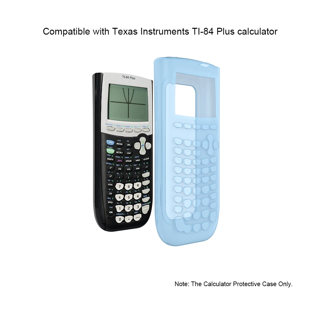 Силиконовый пылезащитный чехол для Texas Instruments TI-84 Plus, противоударный защитный чехол с защитой от царапин