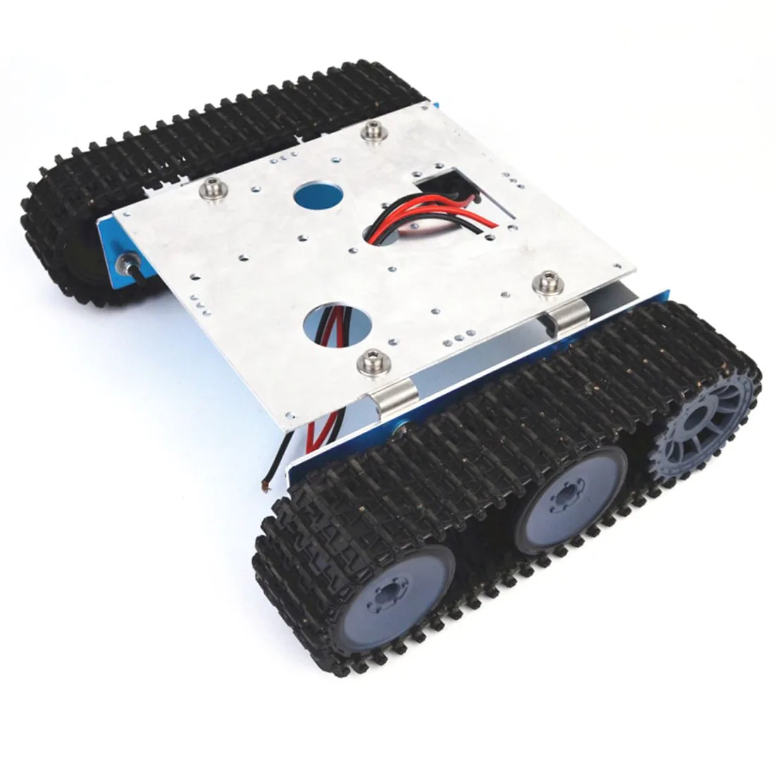 

Aluminium Alloy DIY Tank Robot Caterpillar Vehicle Platform Chassis Assembly Kit for Arduino