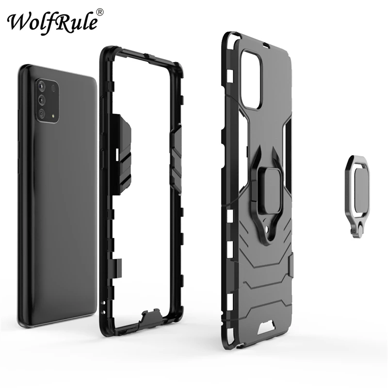 For Samsung Galaxy Note 10 Lite Case Ring Stand Holder Magnetic Cover For Samsung Note 10 Lite Fundas Samsung Note 10 Lite Case H9cfe18371cc340dba59551ec398909921