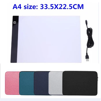 

5D diamond painting lamp pad light box tablet PC A3 diamond embroidery accessories 15 inch notebook storage bag, sketch drawing