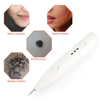 

Skin Care Laser Pen Mole Tattoo Freckle Removal Pen Scanning Stain Mole Remove Wart Dark Spot Remover USB Plasma Pen Beauty Care