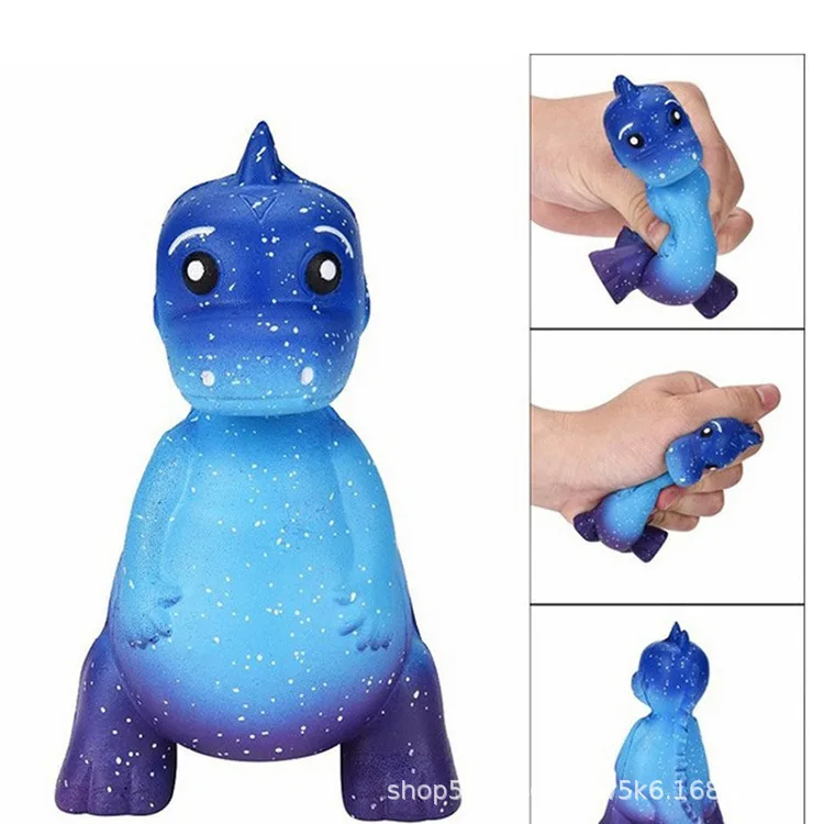 

New Products Hot Sales Memory Foam Dinosaur Pu Model Star Dinosaur Toy Memory Foam Star Dinosaur Baby Relaxation