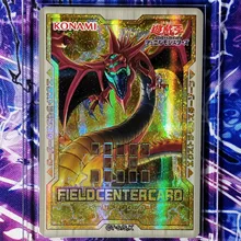 Yu Gi Oh Slifer The Sky Dragon DIY Красочные Игрушки Хобби Коллекционные игрушки коллекция аниме-открытки