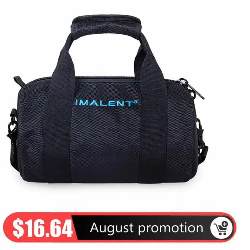 Imalent 2019 Оригинал Новинка; Лидер продаж; модное Открытый Сумка Повседневное сумки на плечо для MS12/DX80/R90C/R70C фонарик accessoriy сумка