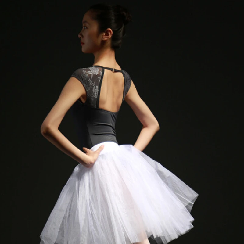 

Dark Grey/Blue/Red wine Adult Ballet Leotards Ballerina Lace Bodysuit Girls Dance Costume Ballet Leotards Women Ballet Clothes