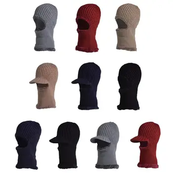Fietsen Volgelaatsmasker Balaclava Pluizige Thermische Sjaal Winter Beanie Halswarmer Hoofddeksels Fietsen Volgelaatsmasker Balaclava Pluizige Thermische Sjaal Winter Beanie Halswarmer Hoofddeksels