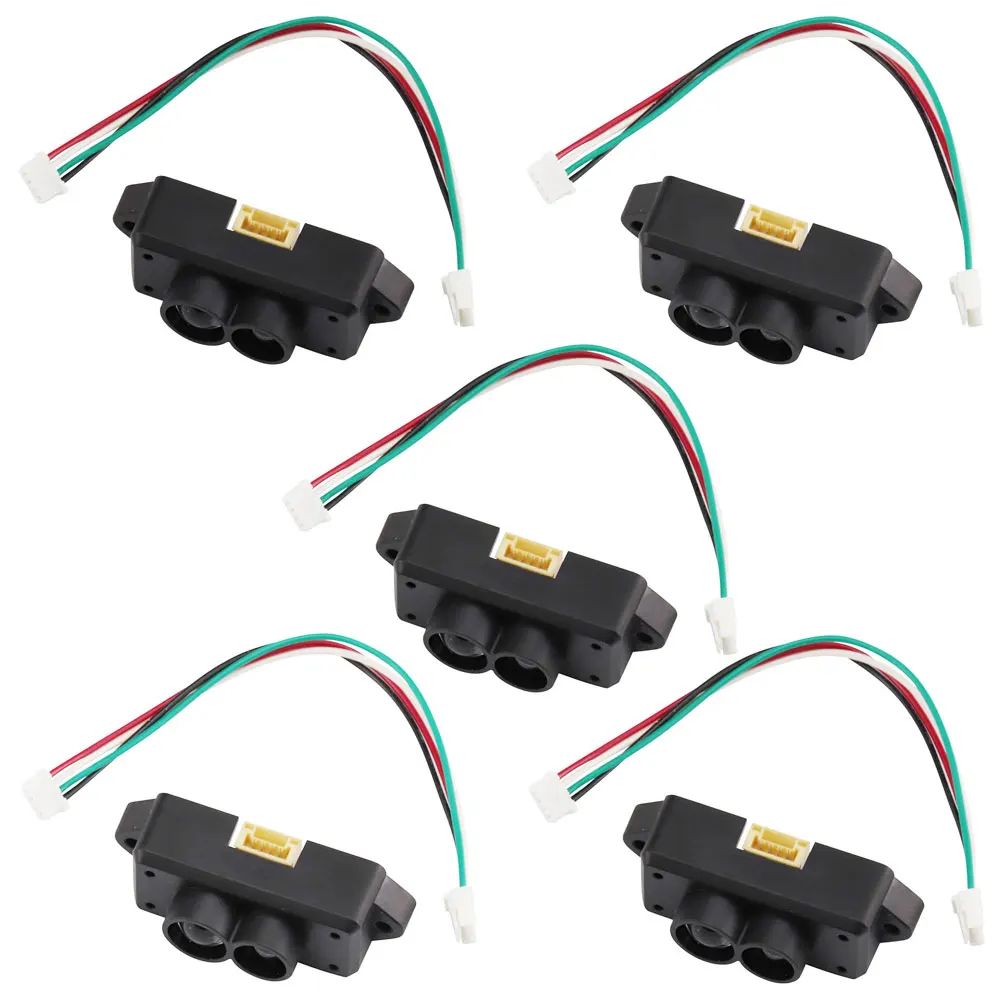 

Aihasd 5PCS TOF Lidar Range Finder Sensor Module, Single-Point Micro Ranging Module TFmini Lidar Detector for Arduino Pixhawk