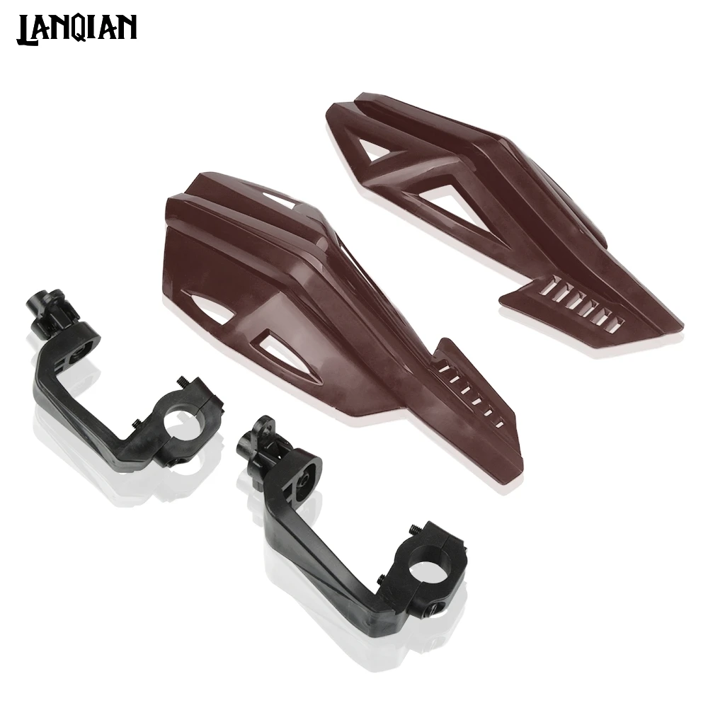Мотоциклетная защита рук Универсальный 7/8 руль Handguard ветрозащитная Ручка протектор для KTM 65SX/XC 85SX/XC 125EXC(шесть дней) 125 - Цвет: Maroon