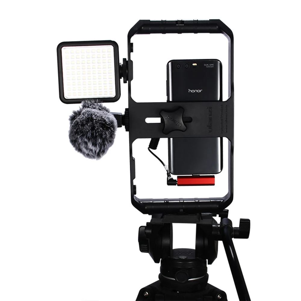 MAMEN U Rig Pro смартфон видео телефон 3 крепления для обуви чехол снятия пленки ручной