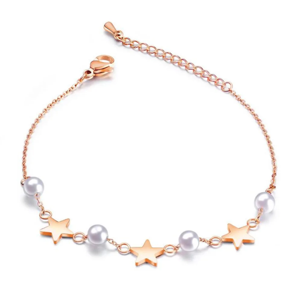 LAN дворцовый Модный женский браслет регулируемый с бусинами серебряный цвет