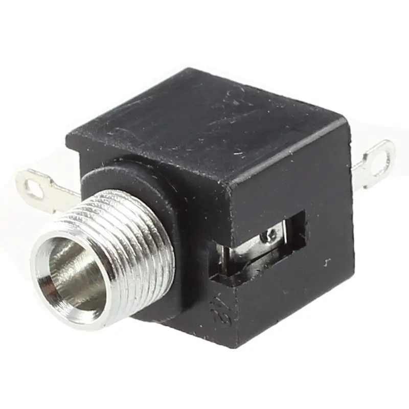 10 Pcs 3 Pins Chassis Mount Female 3.5Mm Mono Jacks Socket Connectors | Электроника