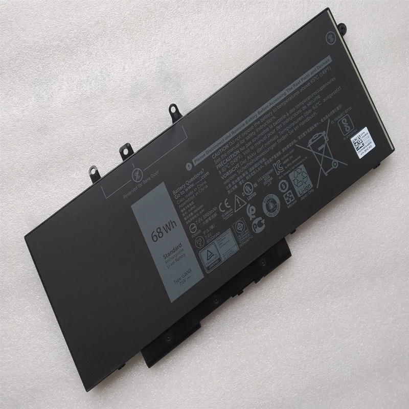 Новинка GJKNX для Dell Latitude E5480 E5580 E5490 E5590 E5491 E5591 Precision 15 M3520 M3530 GD1JP настоящая