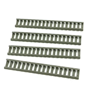 

18-Slot Picatinny Ladder Rail Panel Handguard Protector Resistant Cover 4Pcs Set