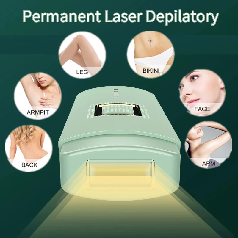 

Permanent Laser Depilatory Advanced Electric Hair Removal Epilator Device Face Body Armpits Arm Legs Bikini Summer For Home Use