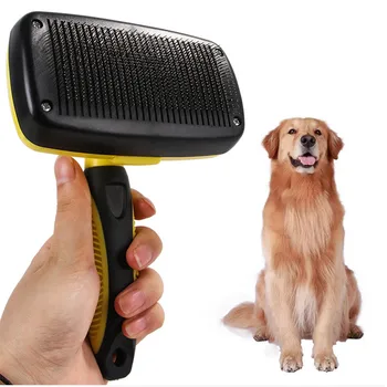 

Professional Pet Comb Self Clean Hair Dog Removal Brush Automatic Hair Brush Remover Cat Brush Grooming Tools Pet Products