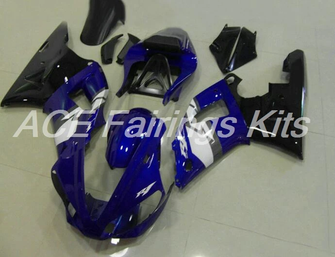 

New TOP Injection Molding ABS Full fairings Kit Fit for Yamaha YZF-R1 YZF1000 R1 00 01 2000 2001 fairing bodywork blue black
