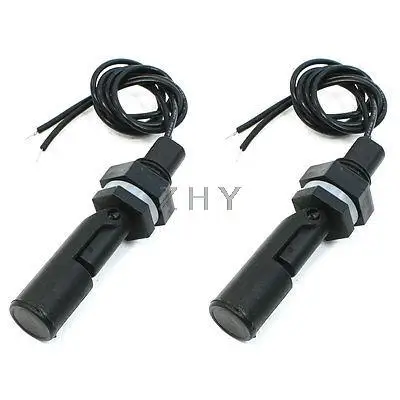 

2 Pcs Tank Water Level Floating Sensor Switch ZPC5 16mm Dia Male Thread