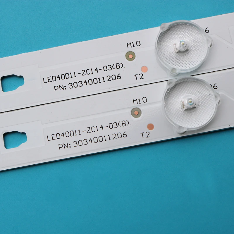 1 комплект = 4 шт. для LE40F3000WX LK400D3HC34J светодиодный подсветка JVC LT-40E71(A) светодиодный 40D11-ZC14-03(B) 30340011206 11 ламп