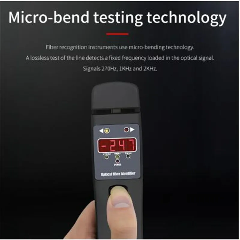 Optic Fiber Identifier Live Fiber Optical