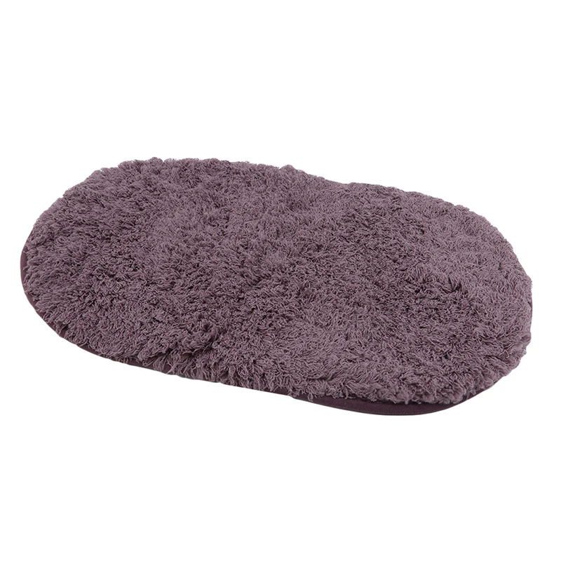 purple Удобный коврик для ванной из микрофибры, Противоскользящий коврик для ванной комнаты, гостиной, двери, лестницы, коврики для ванной - Цвет: purple