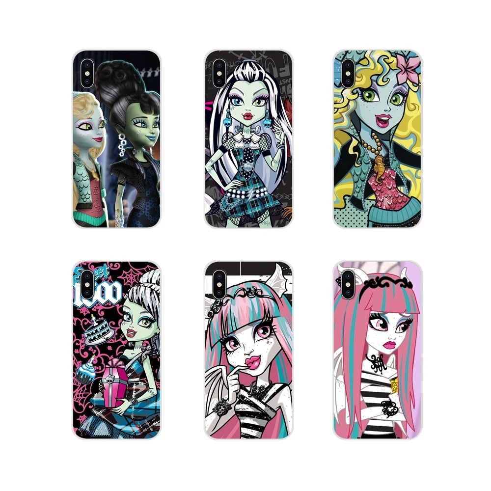 Monsters High Girl For Xiaomi Redmi 4A S2 Note 3 3S 4 4X 5 Plus 6 7 6A Pro Pocophone F1 Accessories Phone Shell Covers | Мобильные