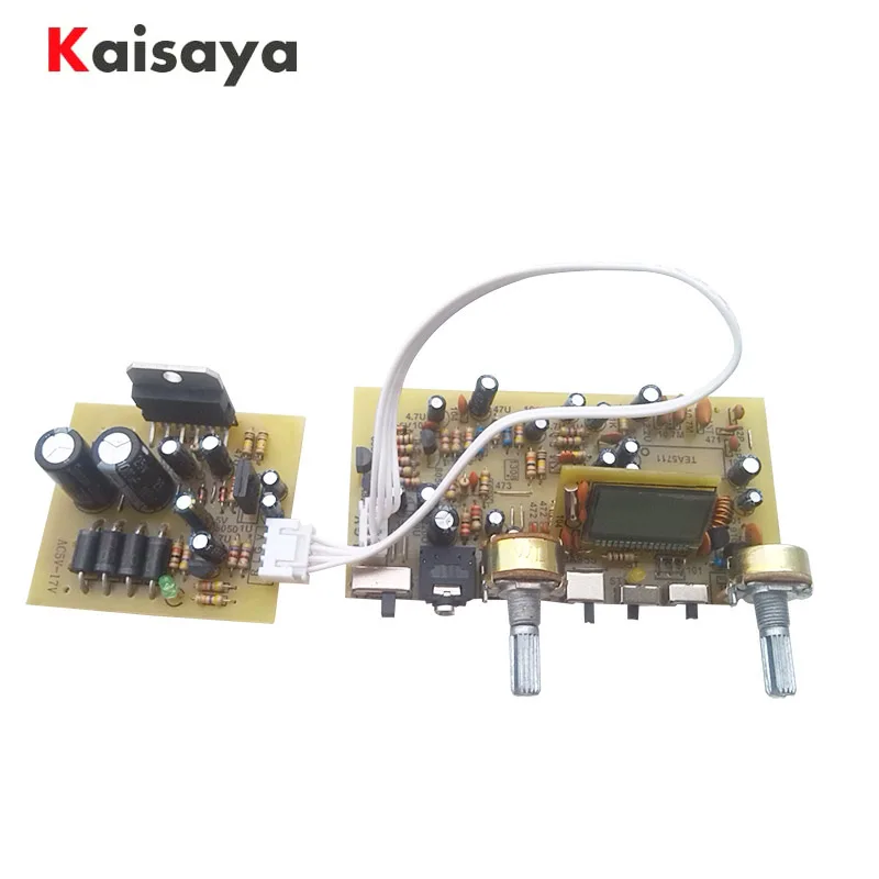 

Stereo FM Radio Board Digital Frequency Modulation Radio Board Serial Port DIY FM Radio TEA5711 G10-012