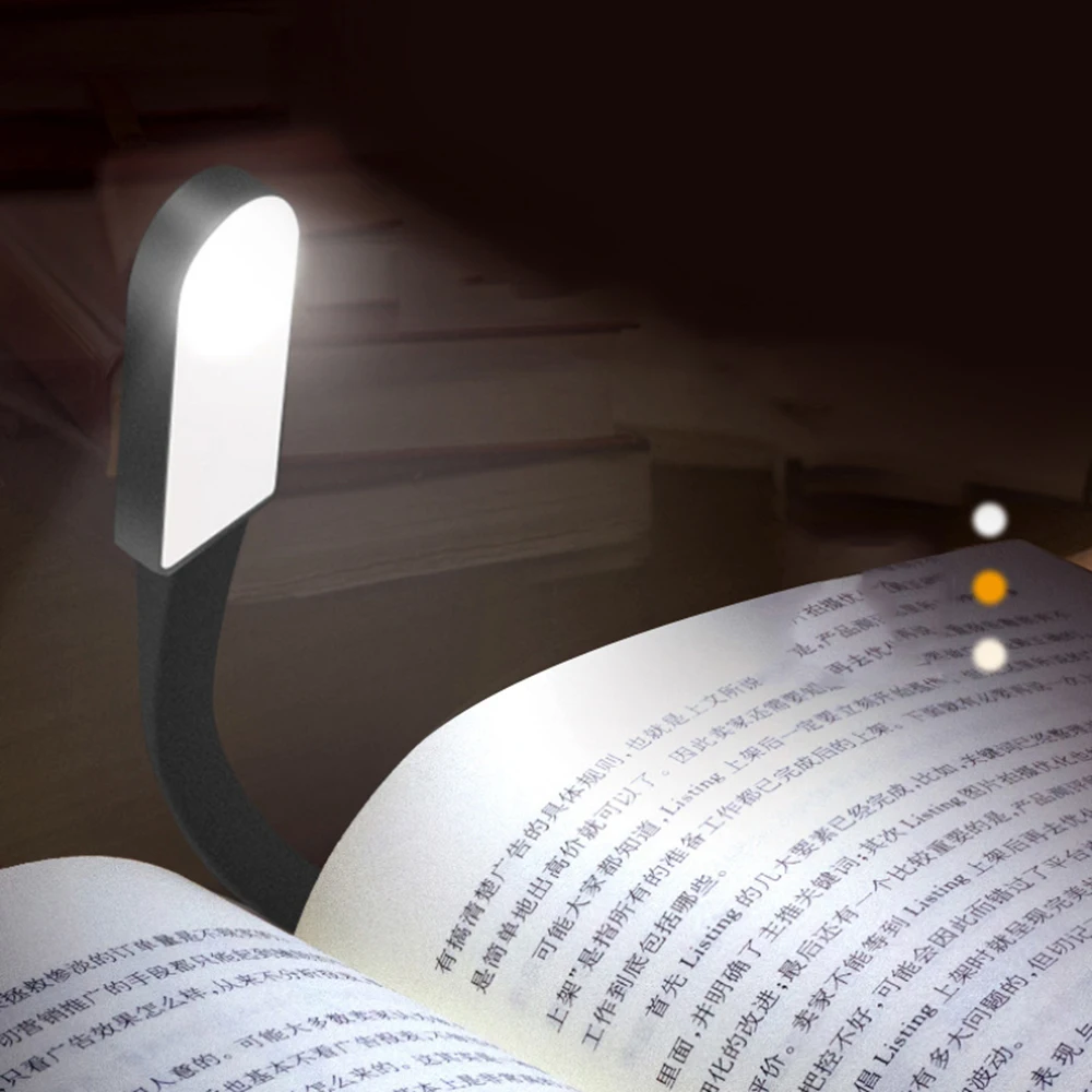 Лампа для чтения перезаряжаемая электронная книга Kindle USB светодиодный