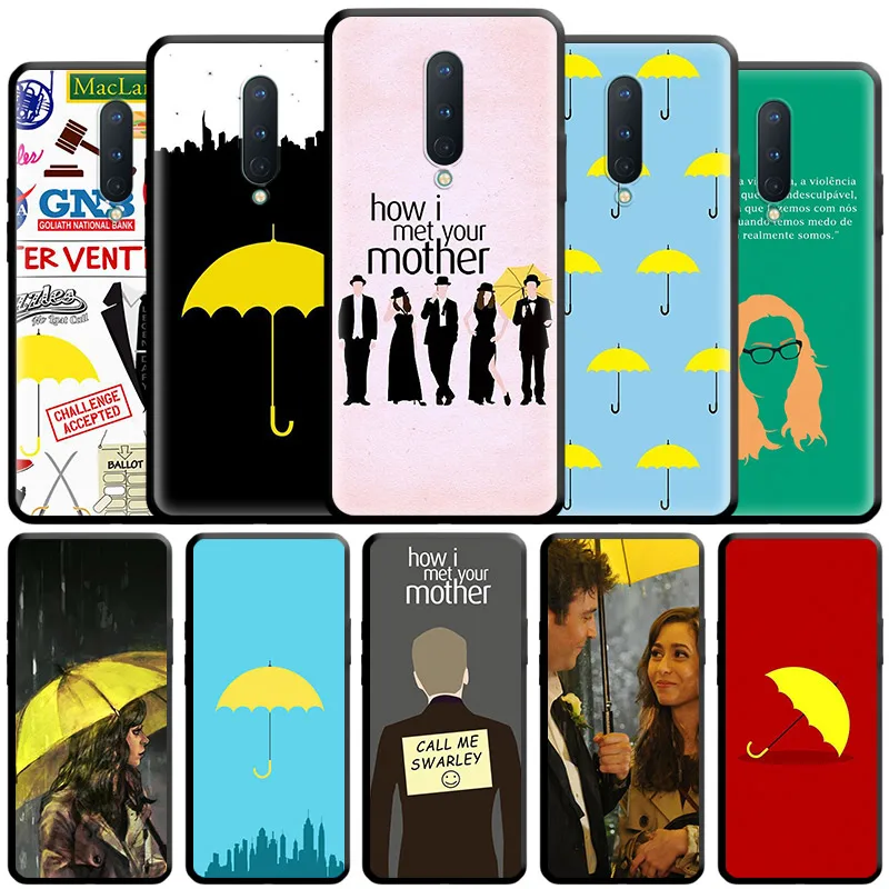 Чехол How I Met Your Mother для OnePlus 8 7 7T Pro 5G 6T 6 Black мягкий чехол телефона Sac 1 + Plus 7Pro 8Pro 7TPro Fundas
