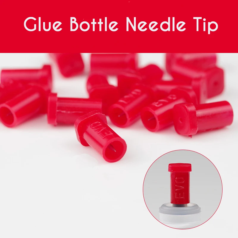 

Eyelash Glue Bottle Tip Needles Preventing Bottleneck Blocking Keep Glue Stickness Individual False Eyelashes Extension Supplies