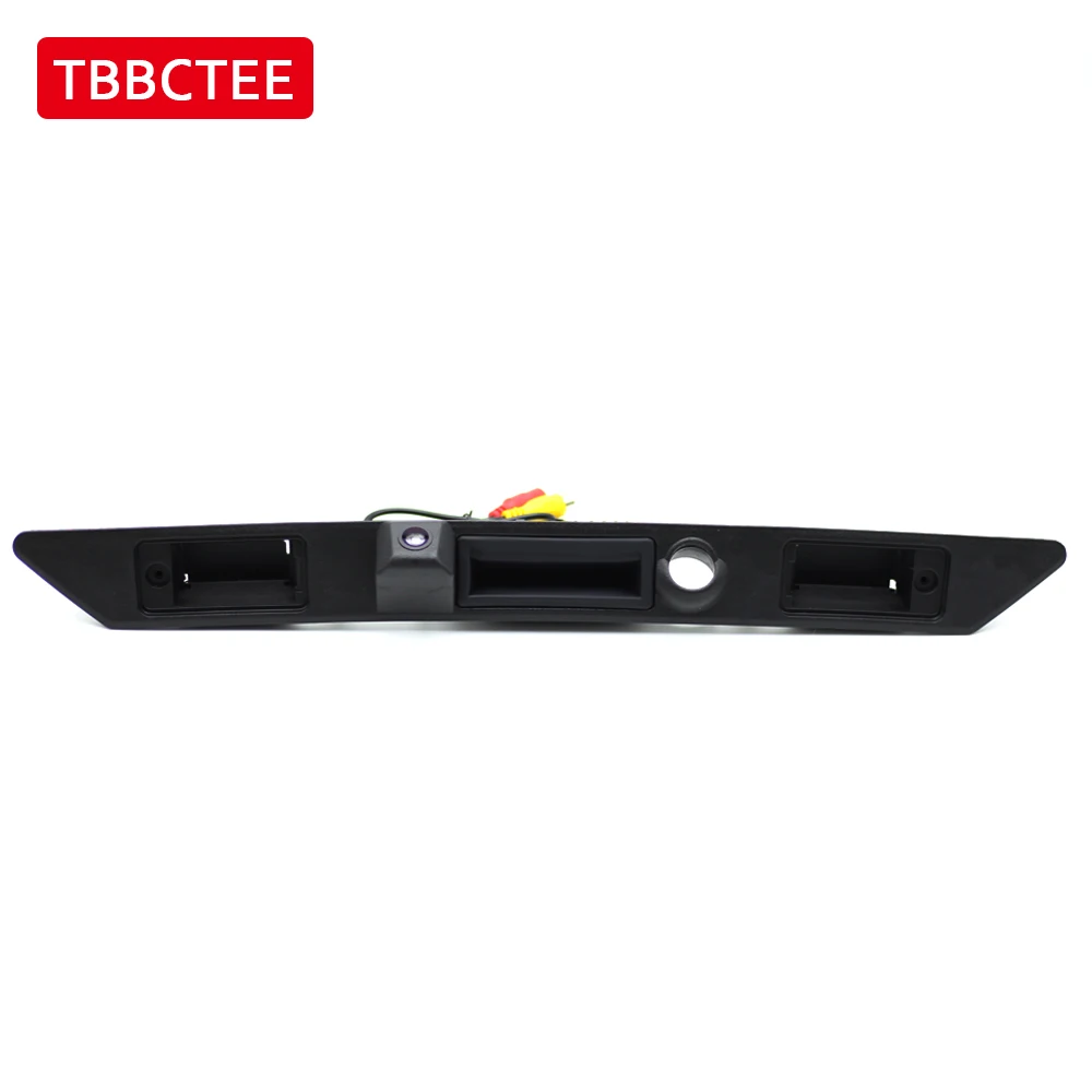 

For Audi A5 2011 Car Reverse Reversing Camera Trunk Handle Rear View Backup Parking Camera HD CCD Night Vision NTSC RCA