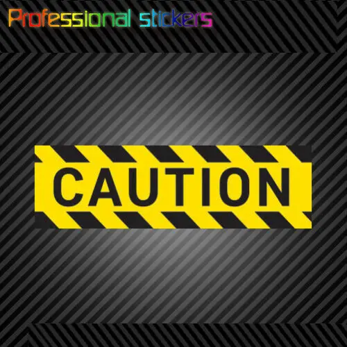 

Предупреждающая наклейка на бампер, вырезанная виниловая безопасная наклейка для автомобиля, домов на колесах, ноутбуков, мотоциклов, офисных принадлежностей