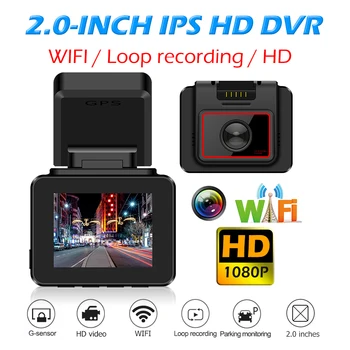 

H7 Full HD 1080P WiFi Dashboard Camera Car DVR Dashcam Recorder Parking Monitoring Loop Recording Snap-in Smart Bracket