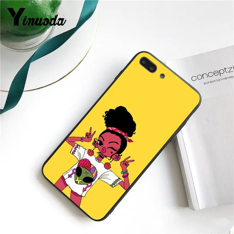 Melanin sticker Poppin Aba Queen Black Girl