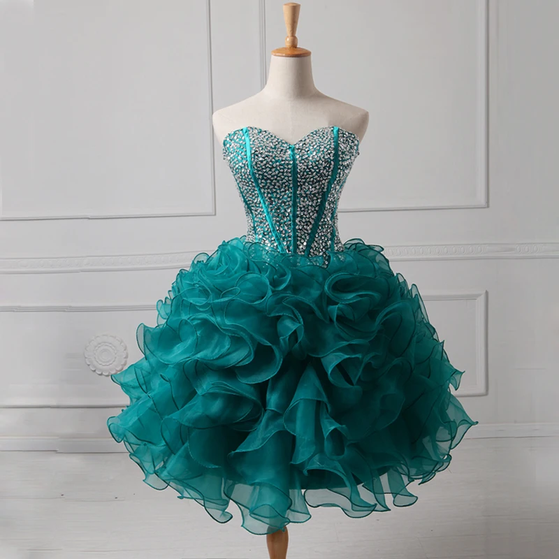 Quinceanera Dresses Beaded Sweetheart 2 in 1 Detachable Sweet 16 Dress Ball Gown Designer