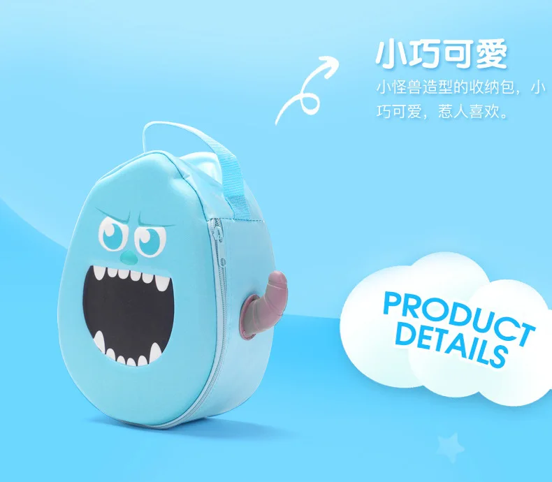 Модный мультяшный чехол Doraemon из искусственной кожи, сумки в подарок, дорожная косметичка для макияжа, сумка для макияжа, милый Дорожный чемодан