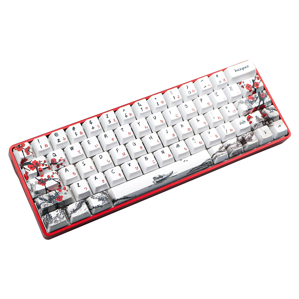 71 chave oem perfil keycap para gh60