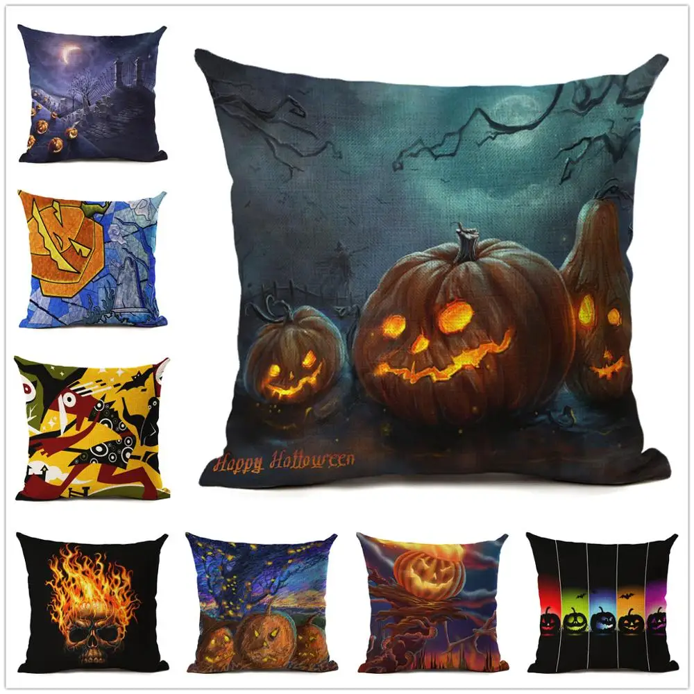 Наволочка на Хэллоуин для детской вечеринки декоративная наволочка дивана