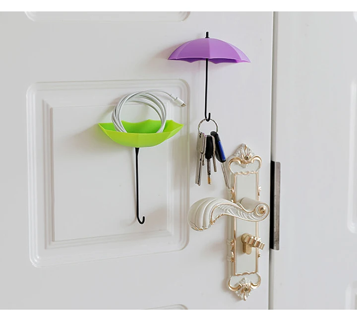 Крюк для хранения зонта, магнит на холодильник, крепкая Настенная Наклейка в скандинавском стиле, украшение дома, аксессуары для ванной комнаты, кухни, наклейки на холодильник