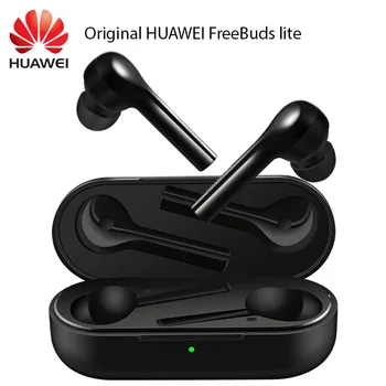 

Original HUAWEI FreeBuds lite Wireless Earphone In-ear Double click control With Charging Box IP54 HUAWEI freebuds enjoy