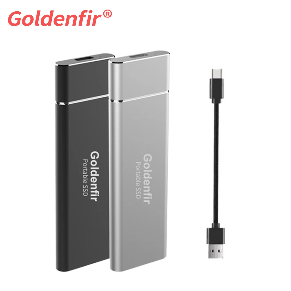 Goldenfir Newest item Portable SSD USB 3.1 240GB 480GB 960GB External Solid State Drive for Business and Private