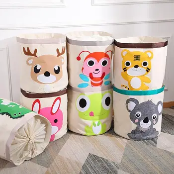 

Folding Clothes Washing Laundry Basket Receive Bag Children's Toy Shoes Sundries Household Storage Organizer