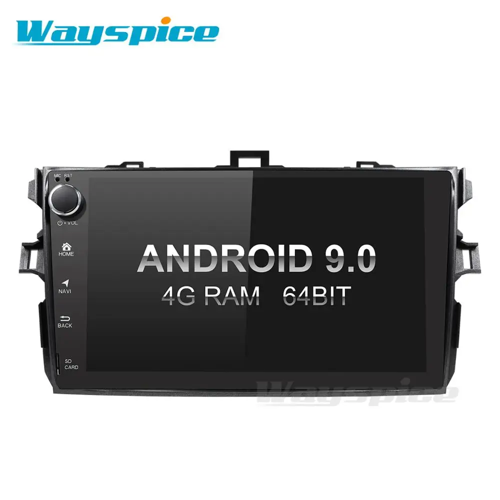 Автомобильный dvd gps навигатор для Toyota corolla 2007 2008 2009 2010 2011 Автомобильный dvd Радио gps стерео android 9,0 PX6